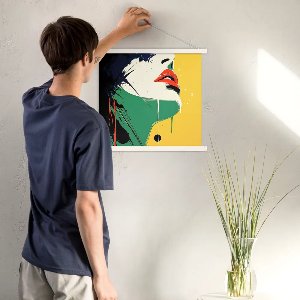 Bold Reflections: A Pop Art Portrait