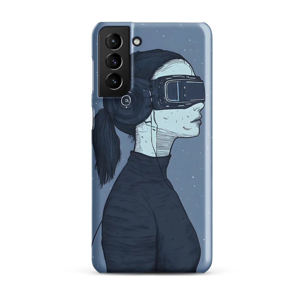 Profile in Virtual Blue
