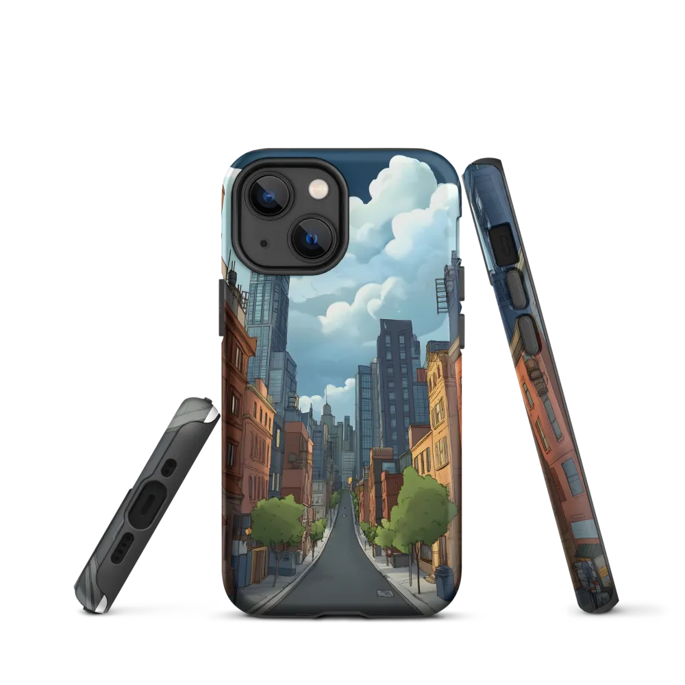 Urban Serenity: A Digital Cityscape