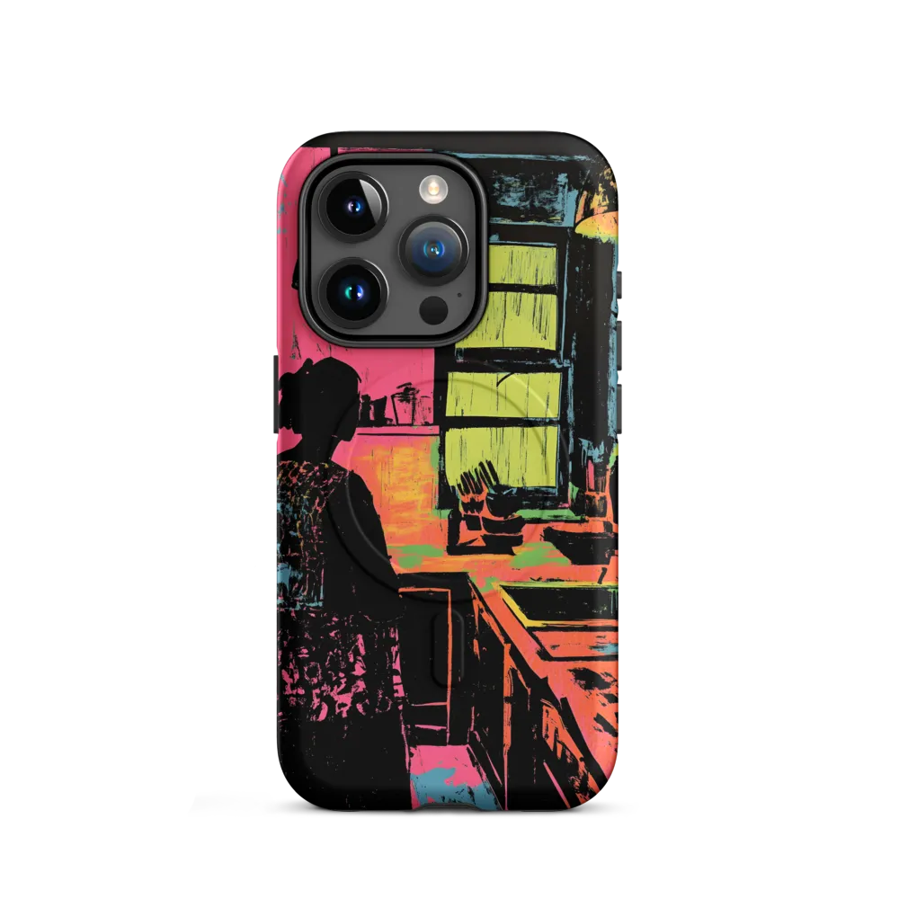 Echoes of Domestic Life | Phone Case |  15 Pro | MagSafe® Tough Case | Matte