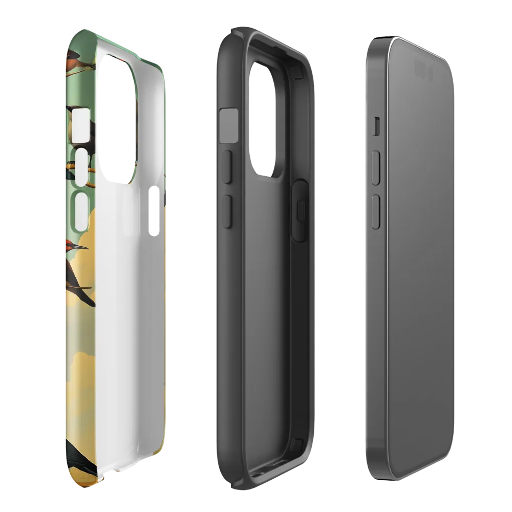 Avian Harmony | Phone Case |  14 Pro | Tough Case | Glossy