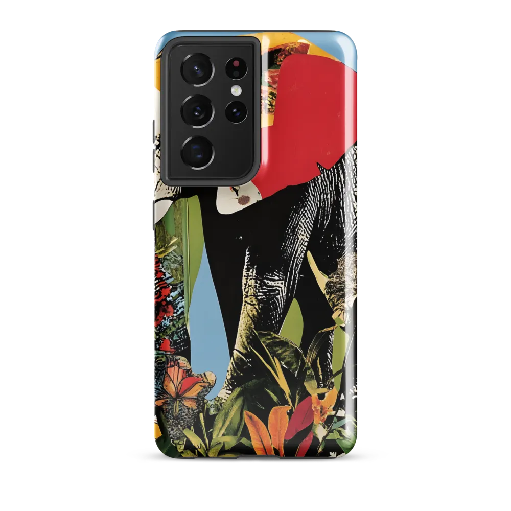 Harmony of Nature: The Elephant's Embrace | Phone Case |  S21 Ultra | Tough Case | Glossy