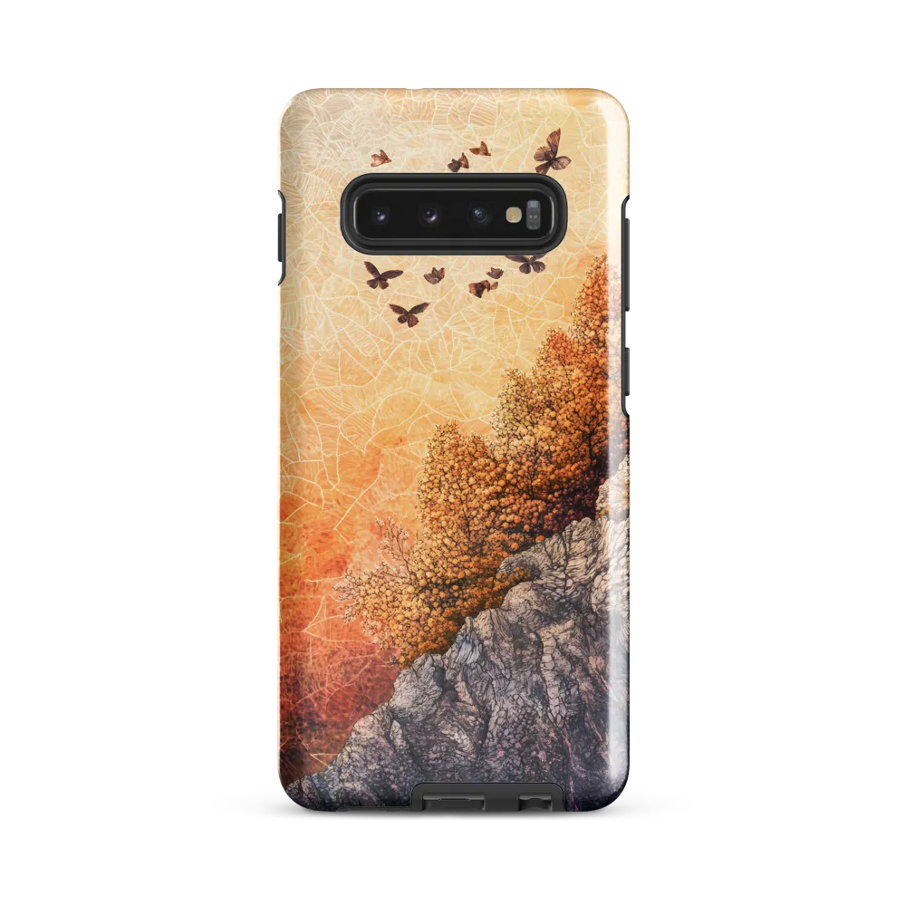 Fluttering Dreams of Serenity | Phone Case |  S10 Plus | Tough Case | Glossy