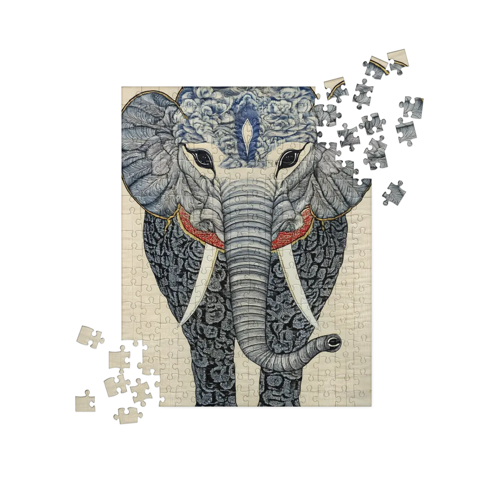 Majesty of the Elephant | Jigsaw Puzzle | 252 pieces