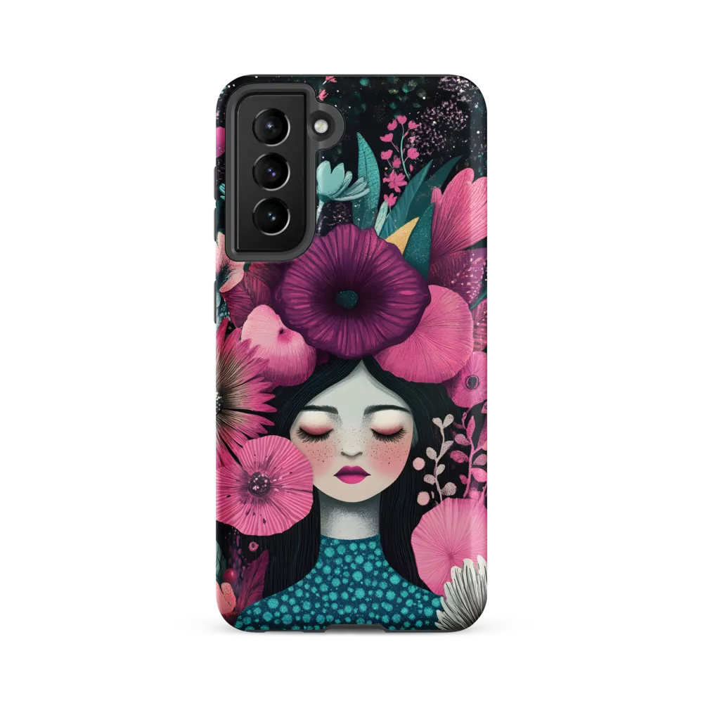 Blooming Serenity | Phone Case |  S21 FE | Tough Case | Matte