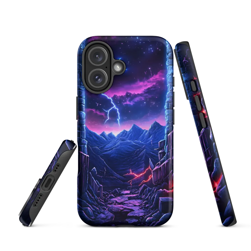 Portal to the Cosmic Peaks | Phone Case