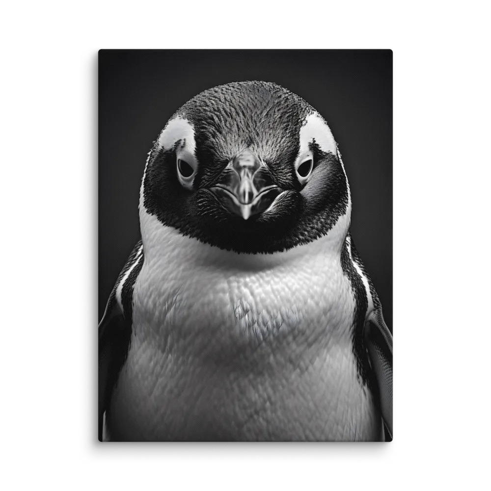 Majestic Penguin Portrait | Canvas | 30″×40″