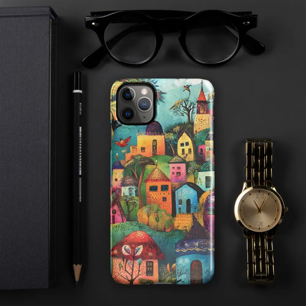 Whimsical Village Harmony | Phone Case |  11 Pro Max | Snap Case | Glossy