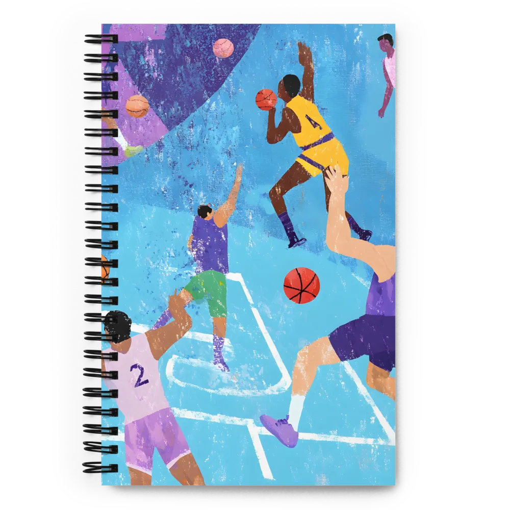 The Pulse of the Game | Spiral Notebook