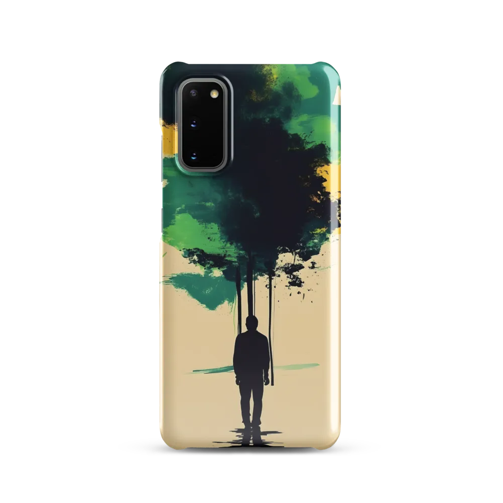 Whispers of Solitude | Phone Case |  S20 | Snap Case | Glossy