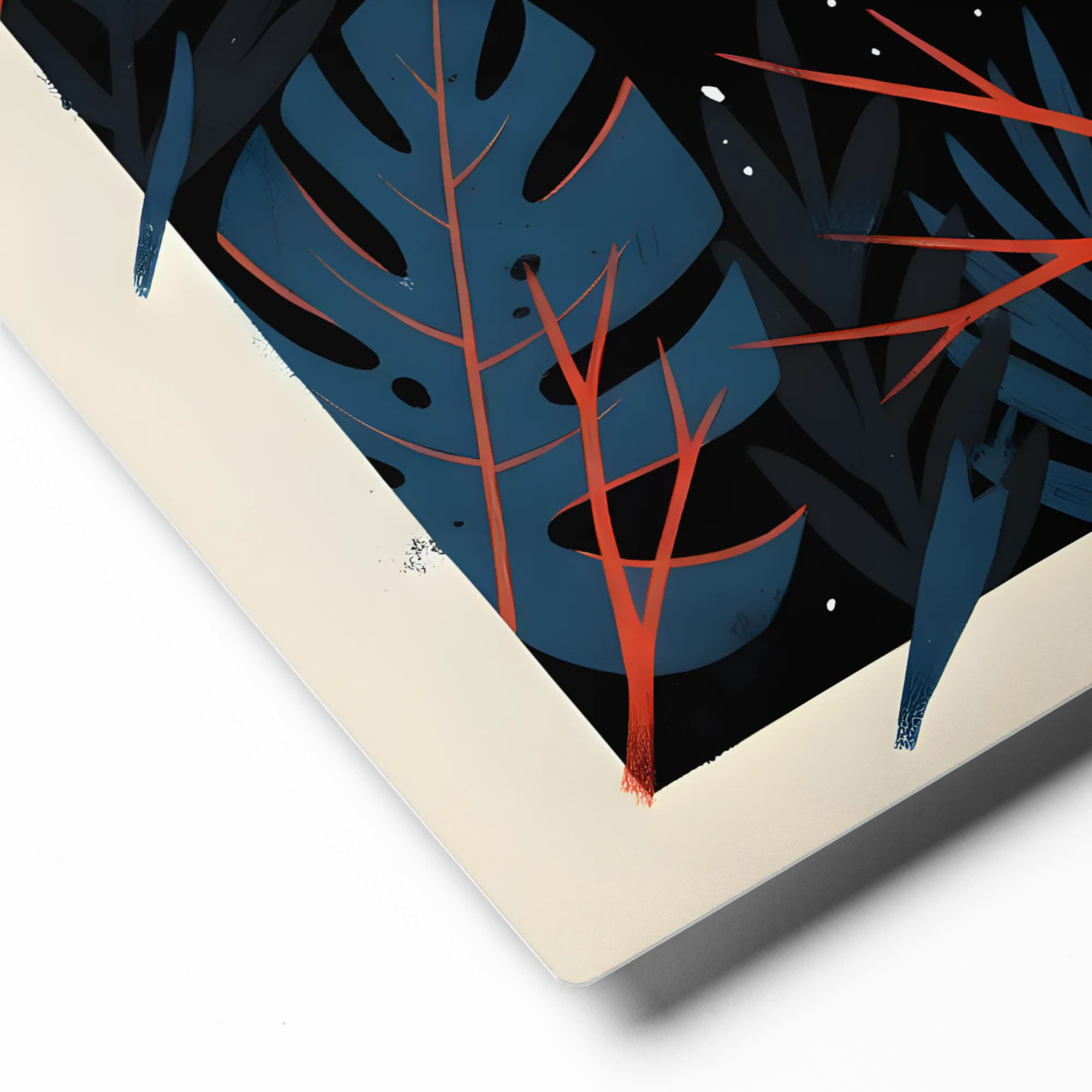 Midnight Hummingbird 
 Metal Print | 12″x 12″