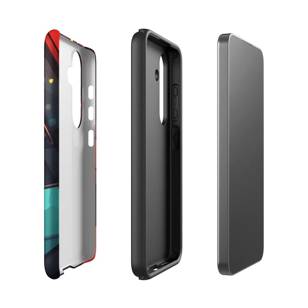 Illuminated Geometry | Phone Case |  S24 | Tough Case | Matte