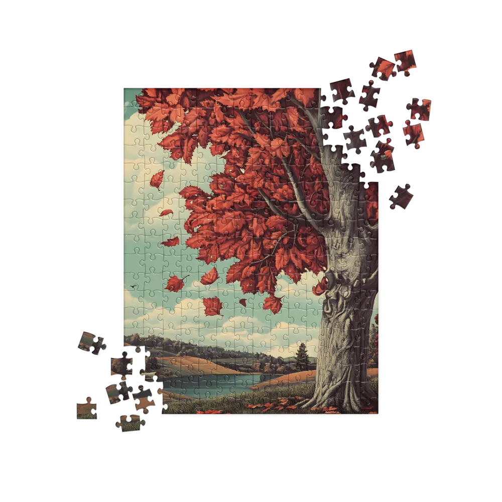 Autumn's Embrace | Jigsaw Puzzle | 252/520 pieces