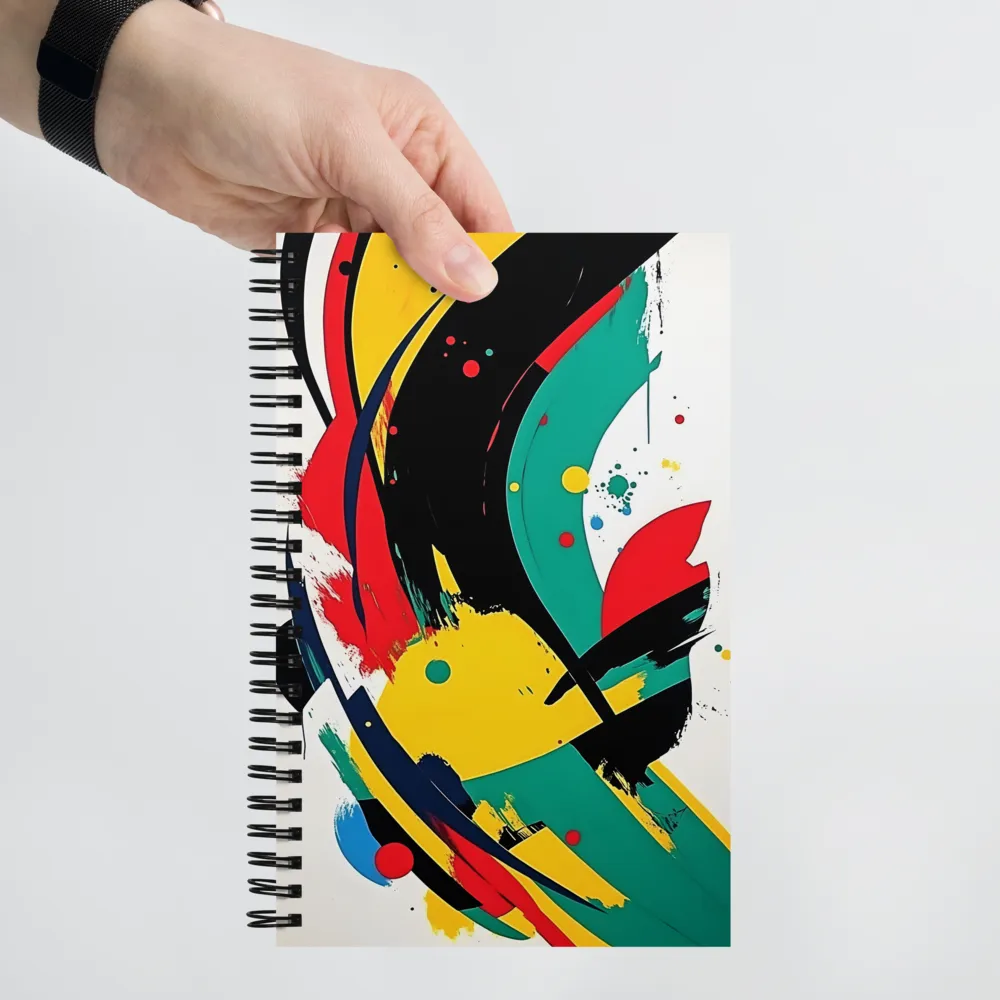 Dynamic Abstraction | Spiral Notebook