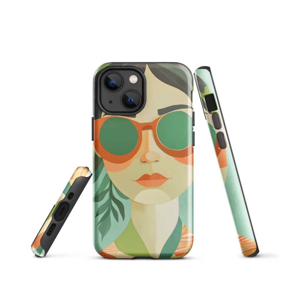 Bold Serenity: A Modern Portrait
