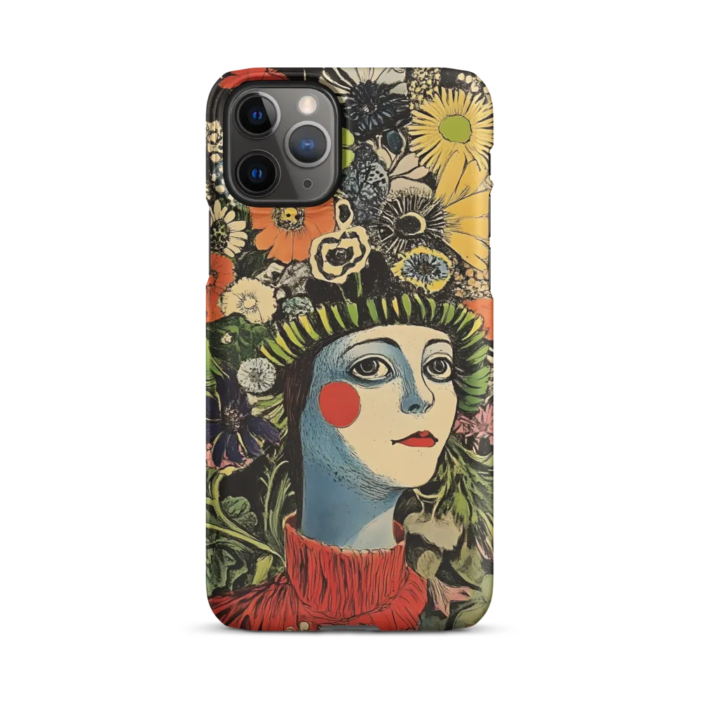 Floral Whimsy: A Portrait of Nature's Embrace