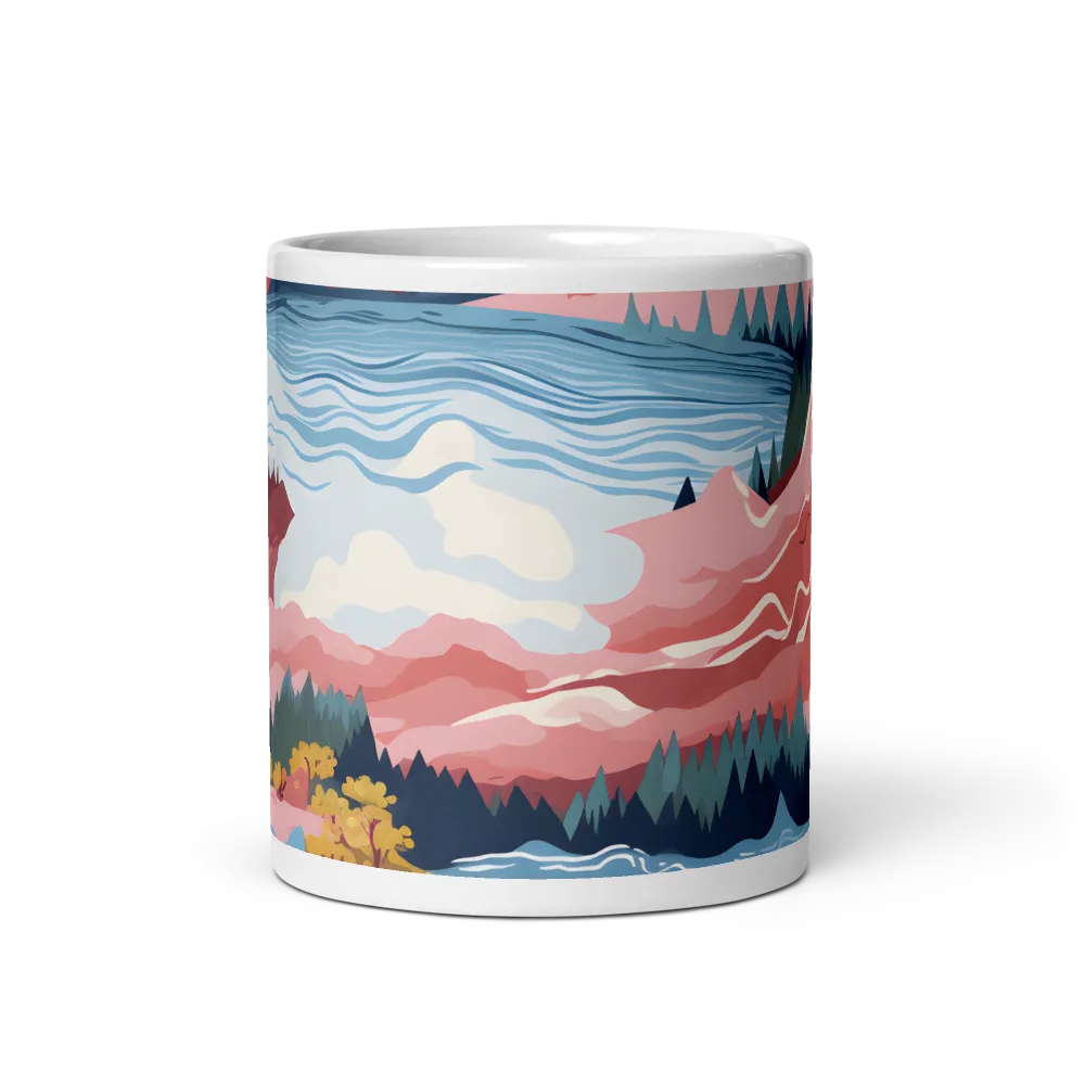 Serenity of Nature | Mug with White inside | 11 oz