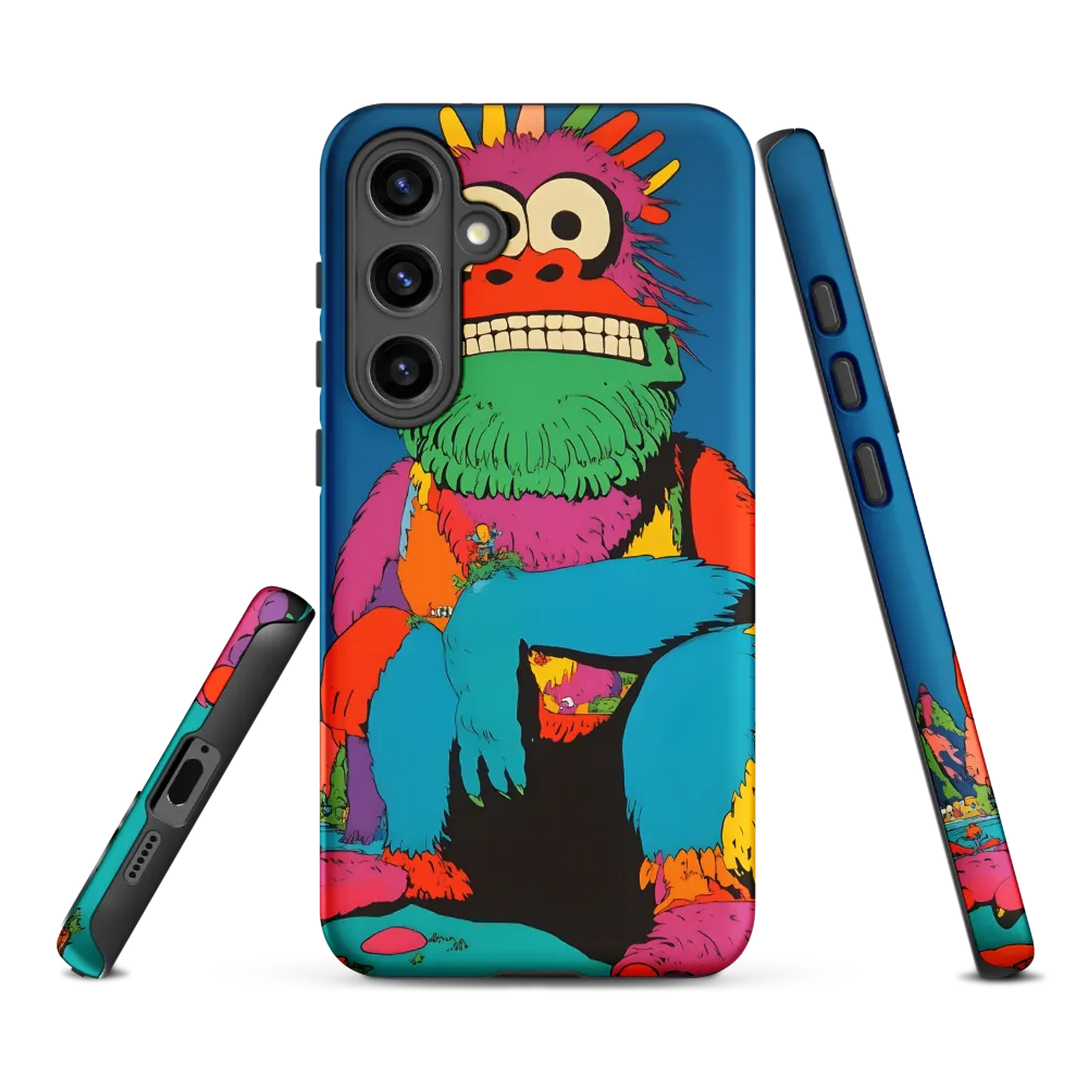Whimsical Giant: A Playful Monster Encounter