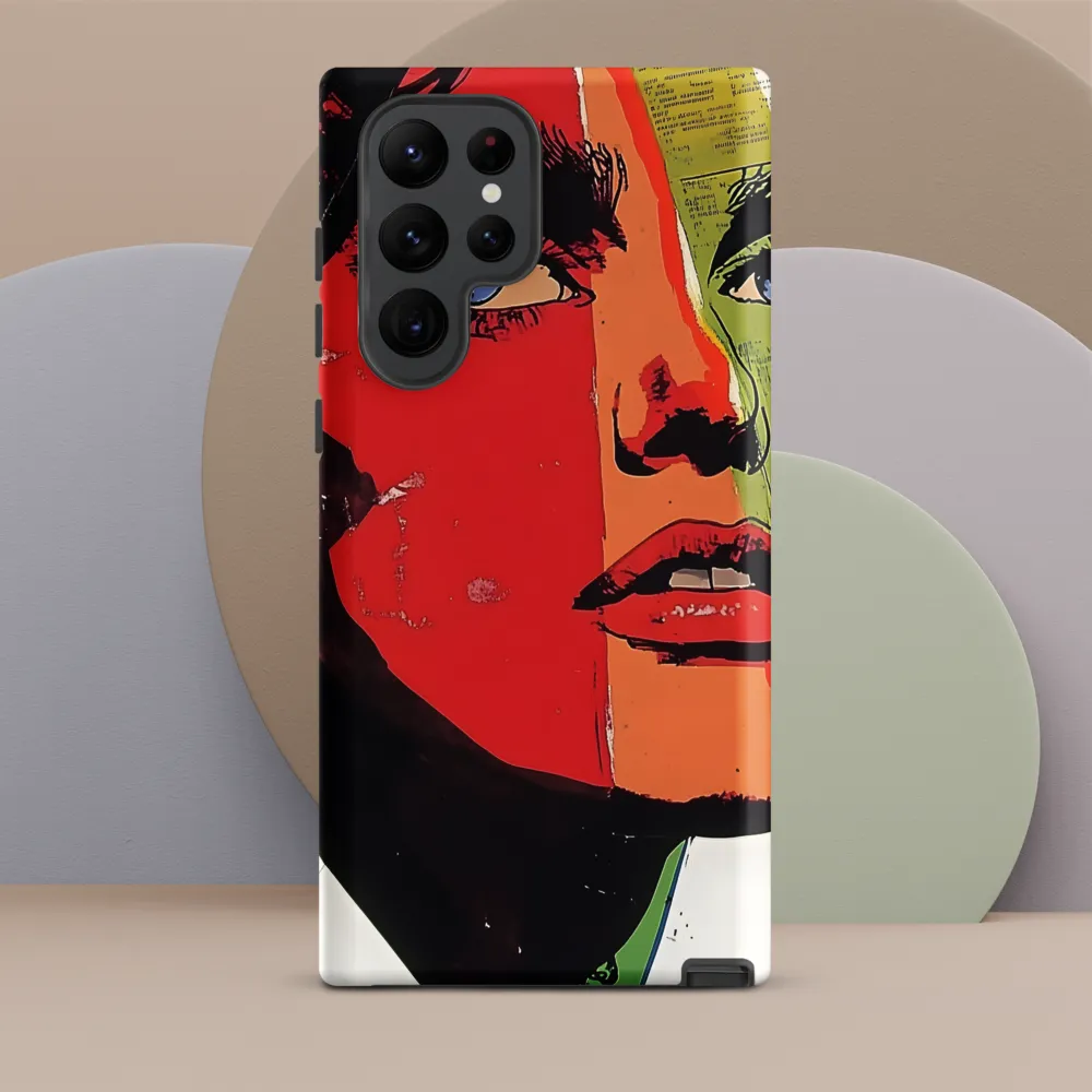 Vibrant Expressions: A Pop Art Portrait