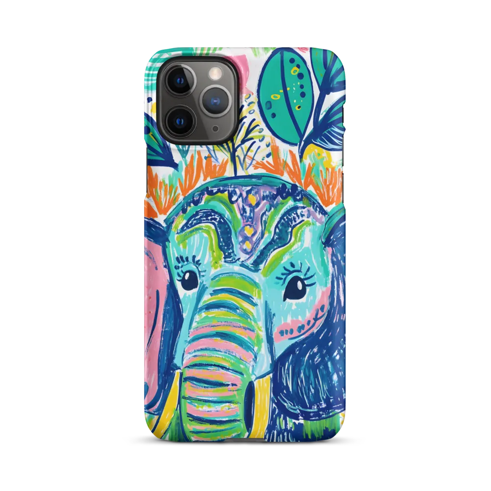 Whimsical Elephant Portrait