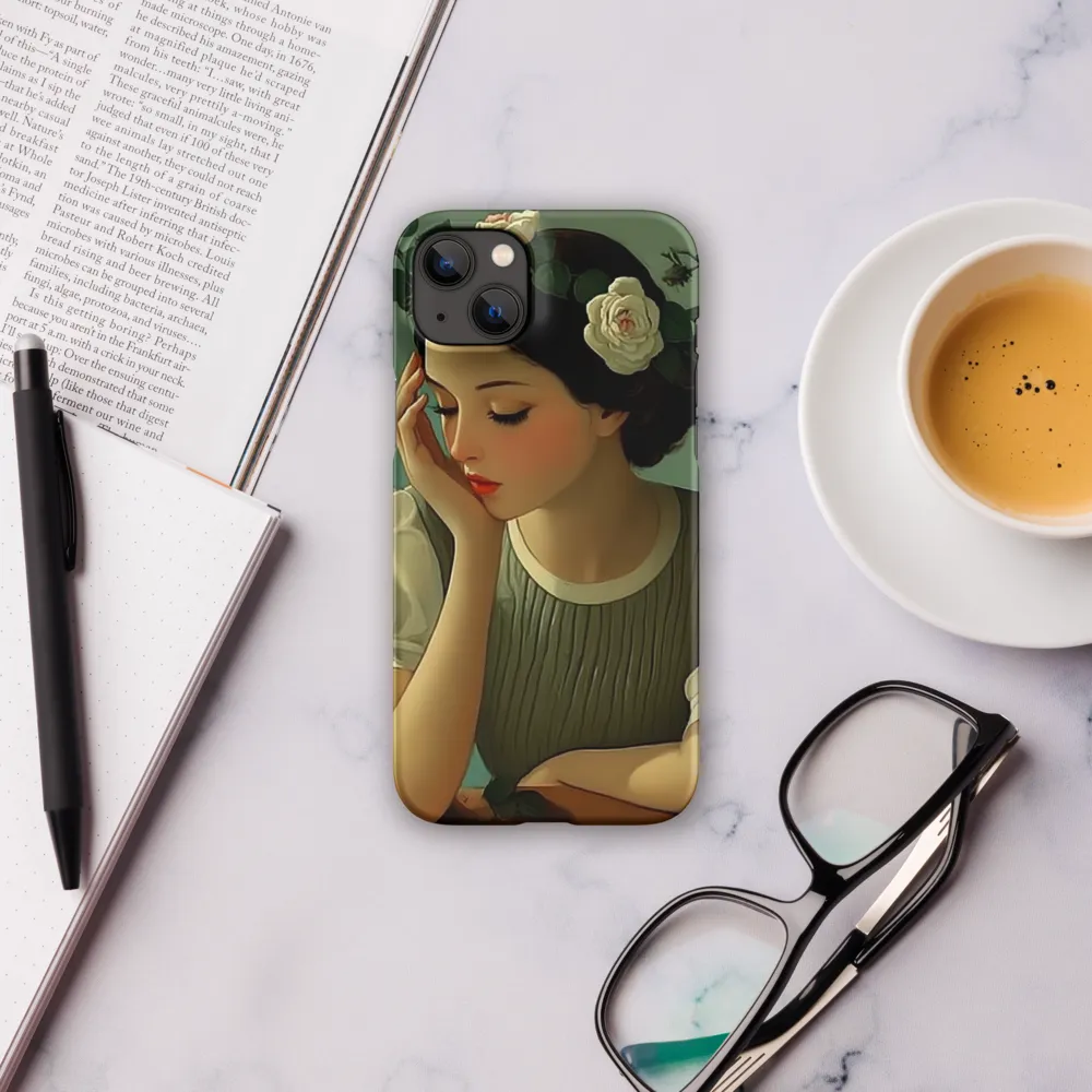 Whispers of Serenity | Phone Case |  14 Plus | Snap Case | Matte