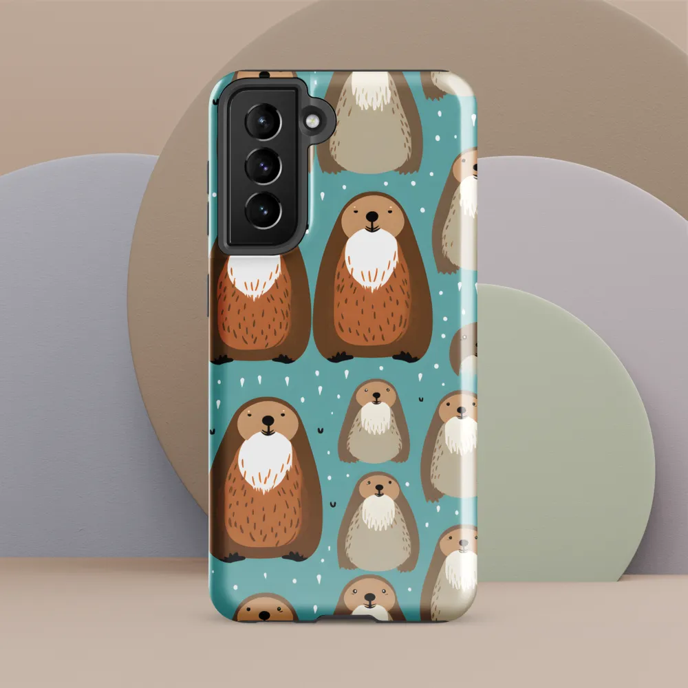 Whimsical Otter Pattern