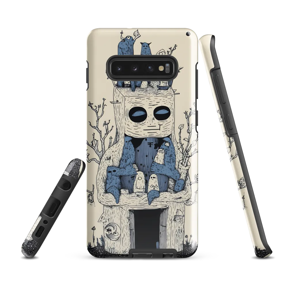 Whimsical Treehouse of Creatures | Phone Case |  S10 Plus | Tough Case | Glossy