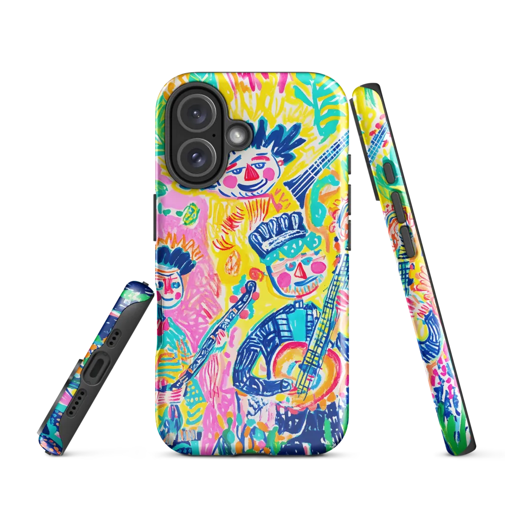 Joyful Duet: A Celebration of Music | Phone Case |  16 | Tough Case | Glossy