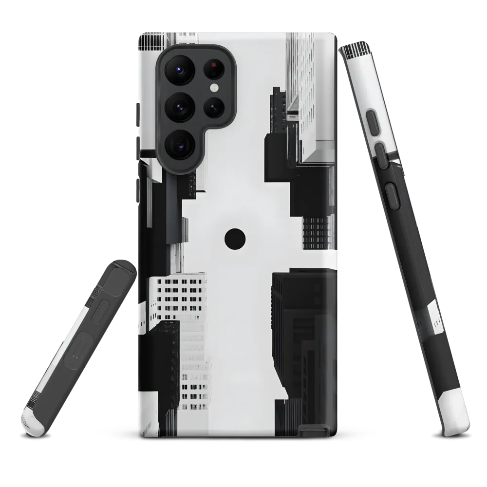 Urban Void: A Minimalist Exploration | Phone Case |  S22 Ultra | Tough Case | Matte