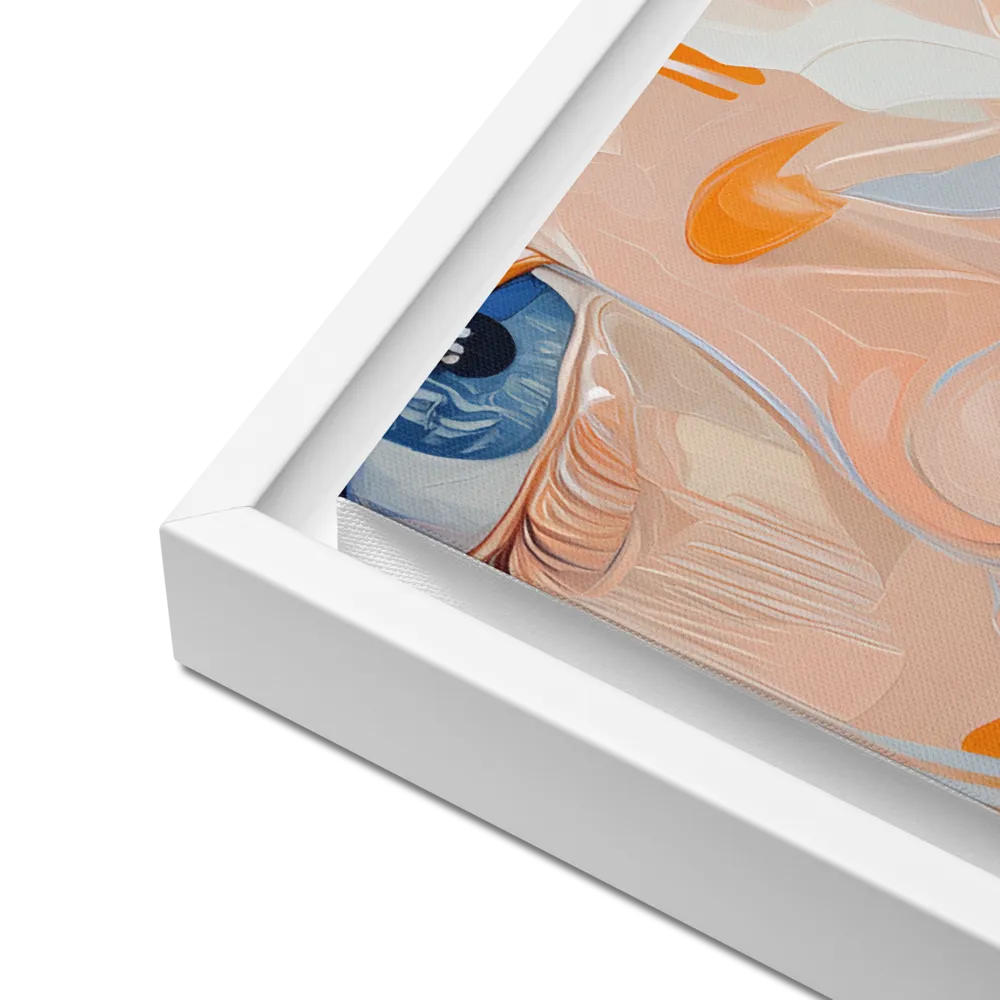 Ethereal Expressions | Canvas with White Frame | 16″×20″