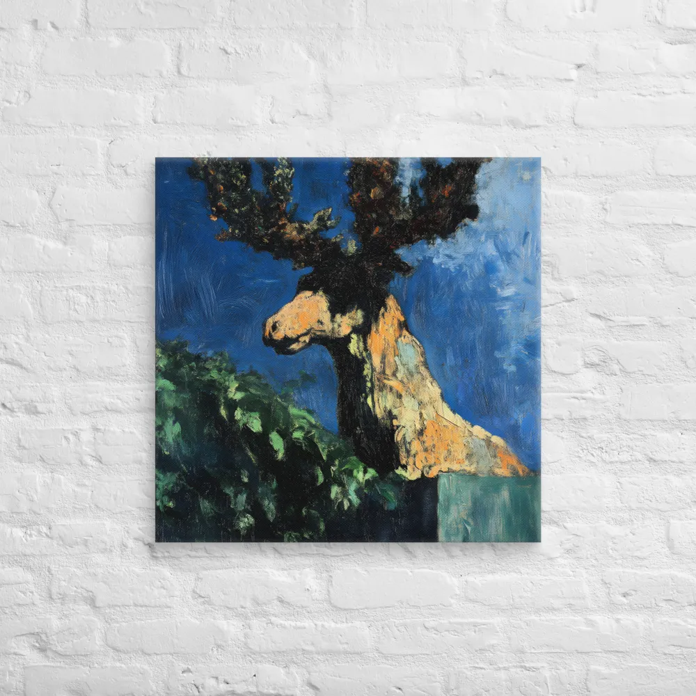 The Majestic Deer in Nature | Canvas | 26″×26″