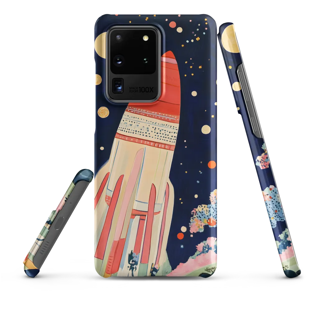 Cosmic Dreams: The Rocket's Journey