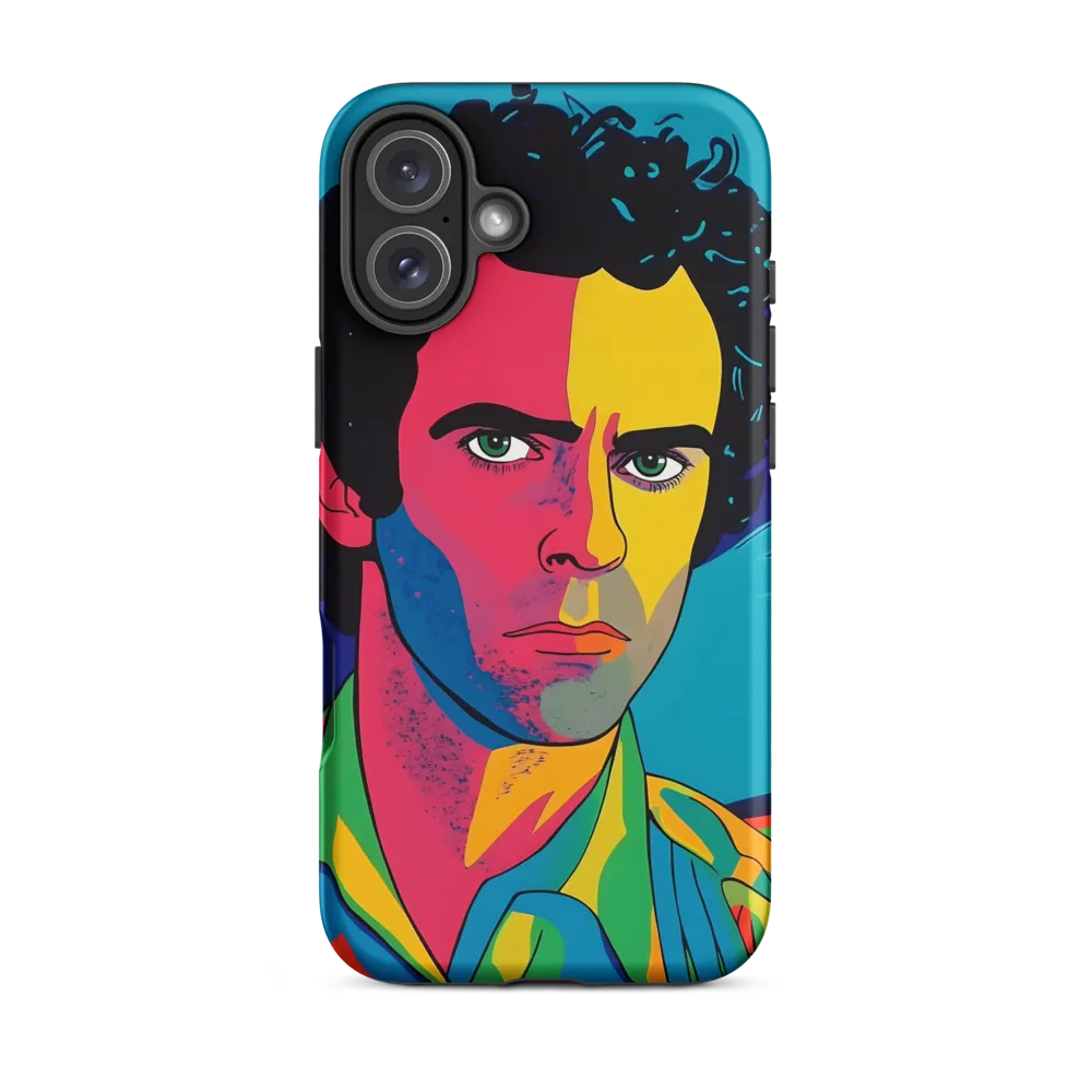 Electric Visage: A Portrait of Vibrance