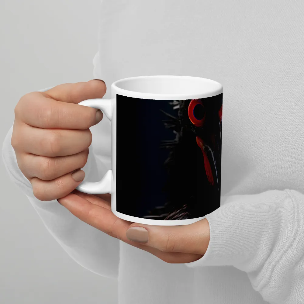 Gaze of the Abyss | Mug with White inside | 11 oz