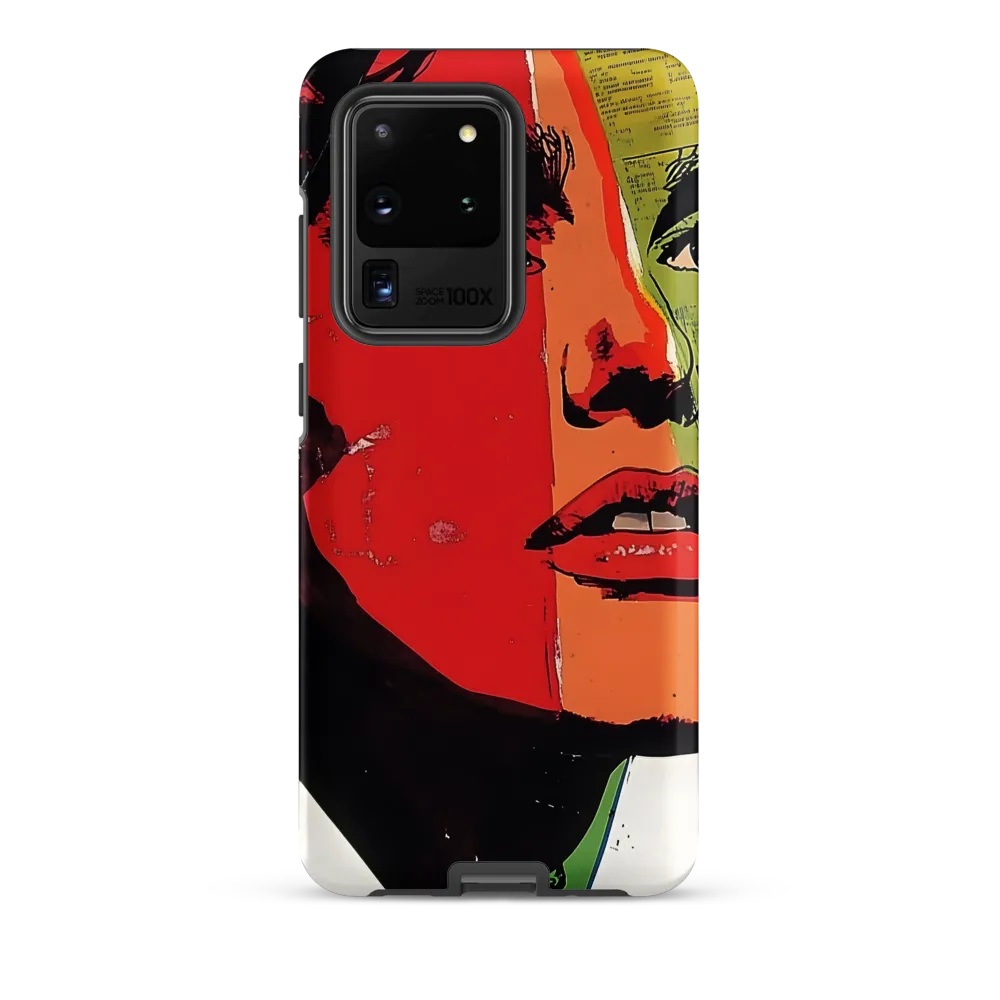 Vibrant Expressions: A Pop Art Portrait