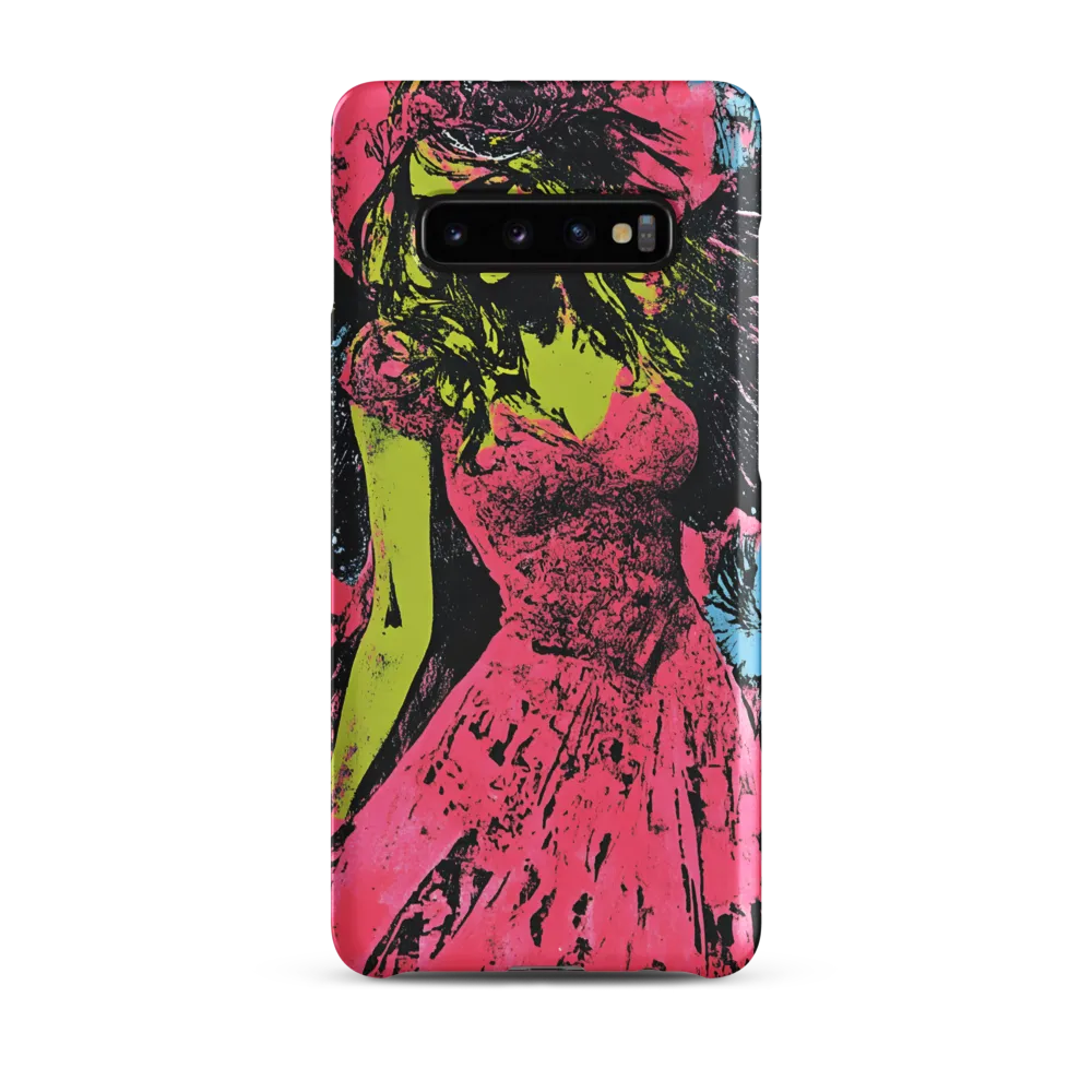 Mystical Angel in Neon Dreams