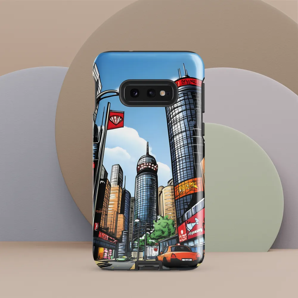 Urban Pulse: A Comic Cityscape