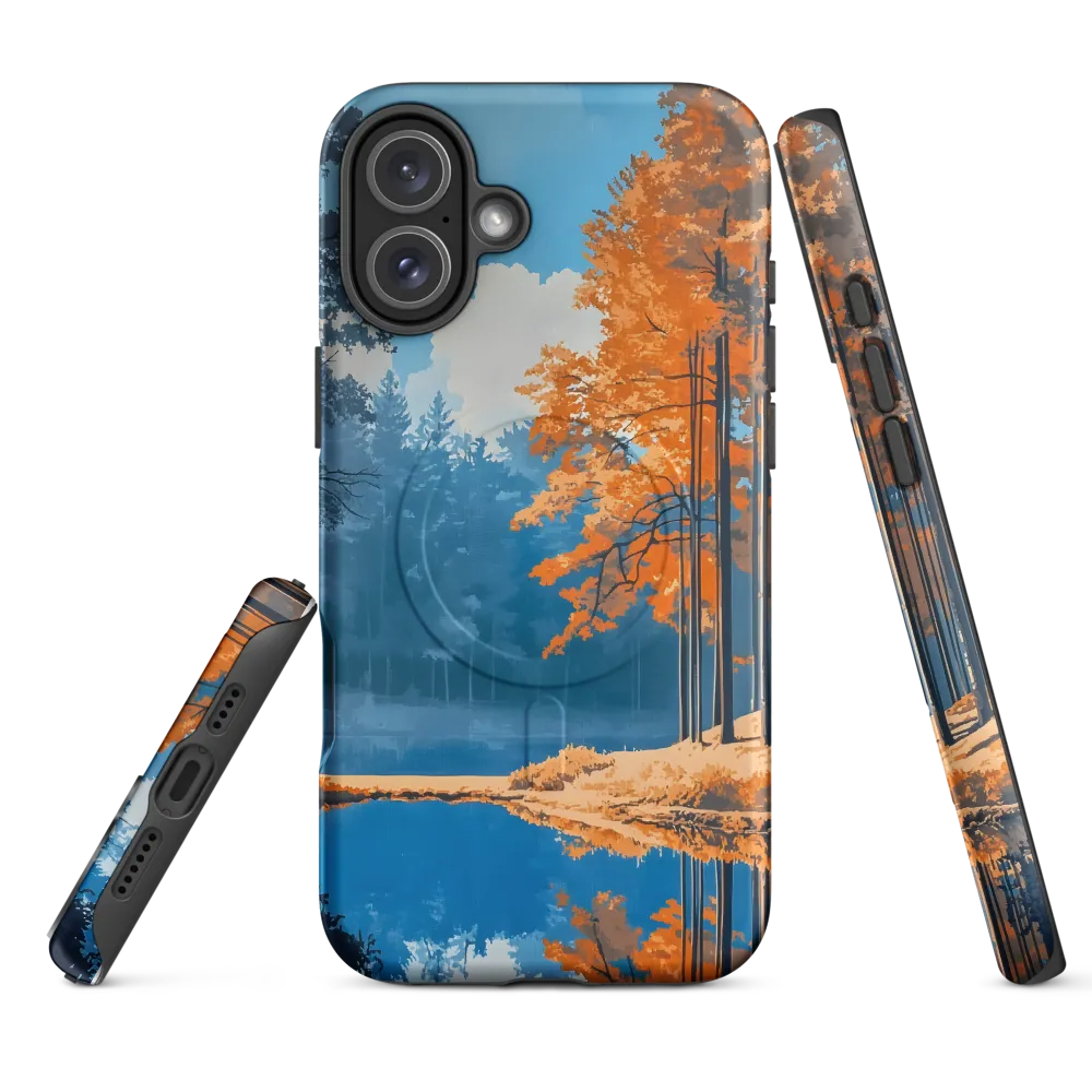Mirror of Orange and Blue