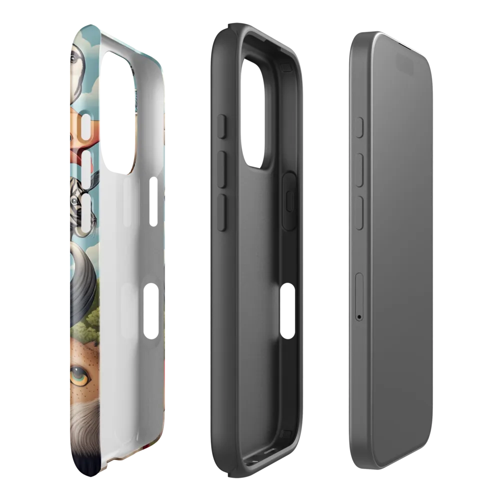 Harmonious Echoes of Wildlife | Phone Case |  16 Pro | Tough Case | Glossy