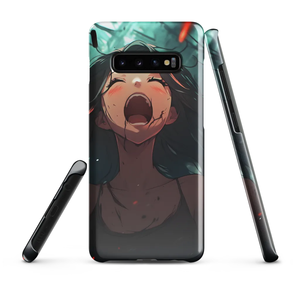 Scream of Pain | Phone Case |  S10 Plus | Snap Case | Glossy