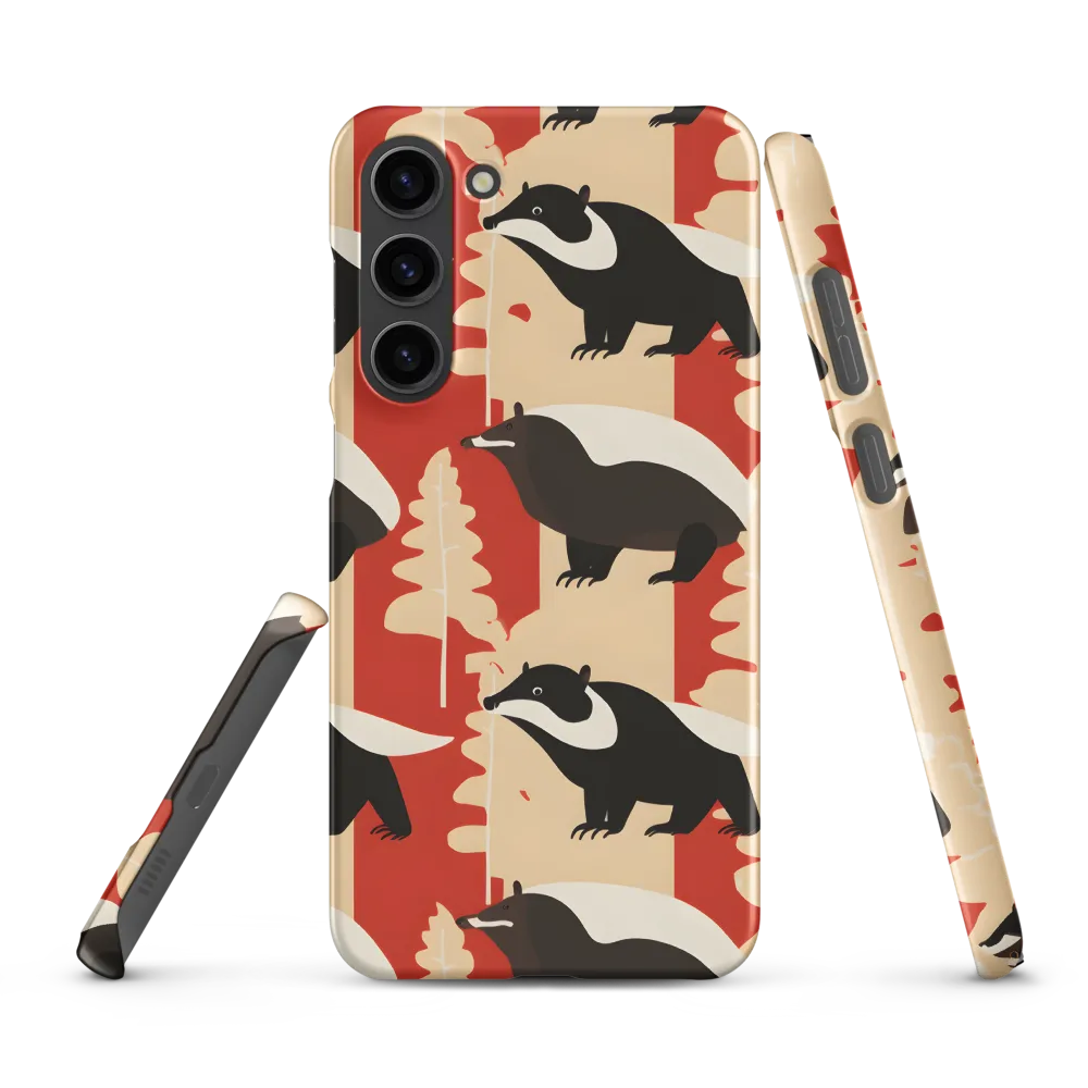 Wildlife Pattern: The Badger Tale