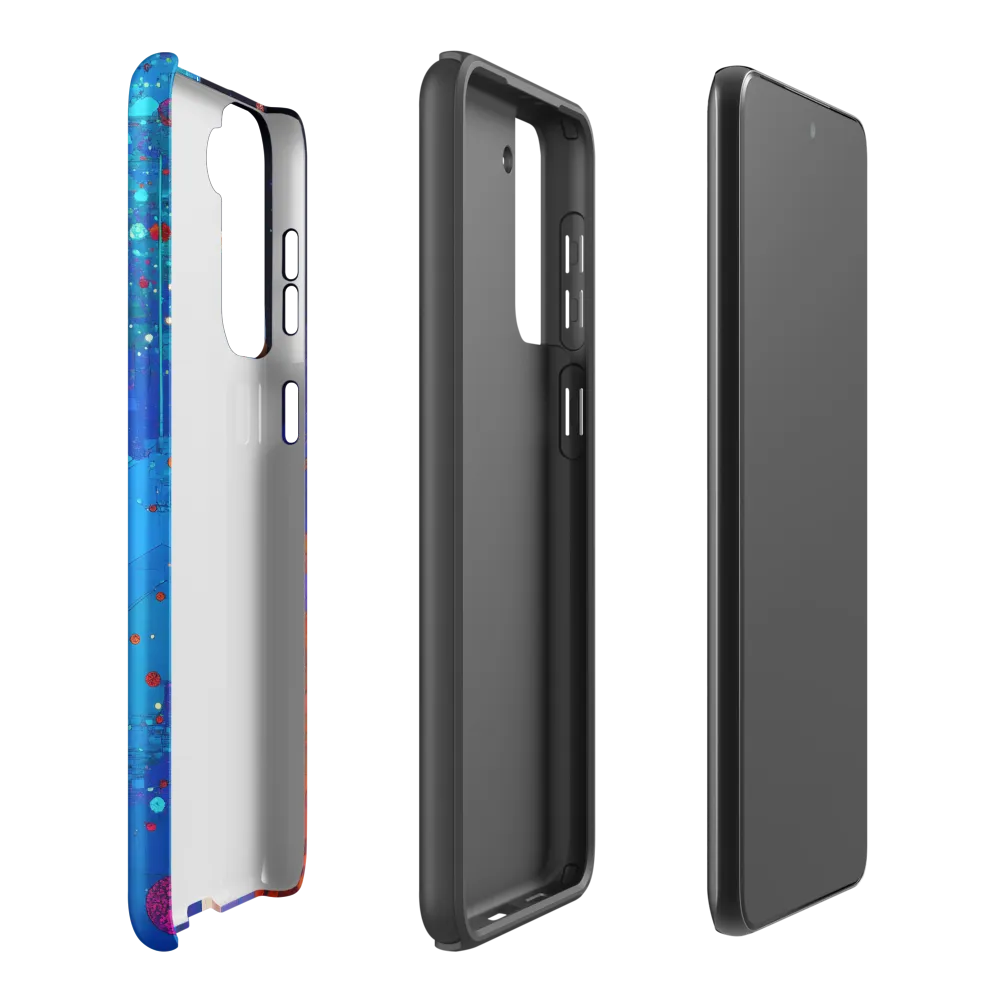 Cosmic Exploration: The Astronaut's Journey | Phone Case |  S21 Plus | Tough Case | Matte