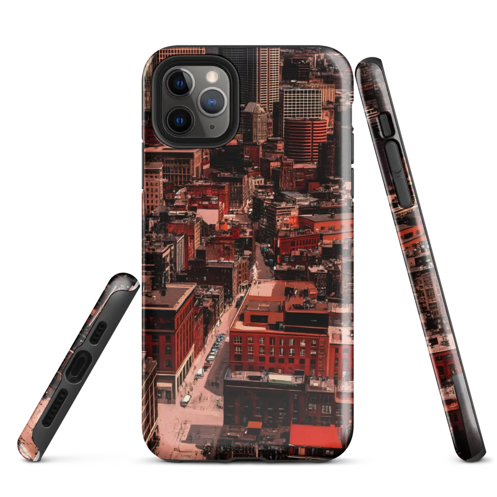 Urban Mosaic: Aerial Perspective | Phone Case |  11 Pro Max | Tough Case | Glossy