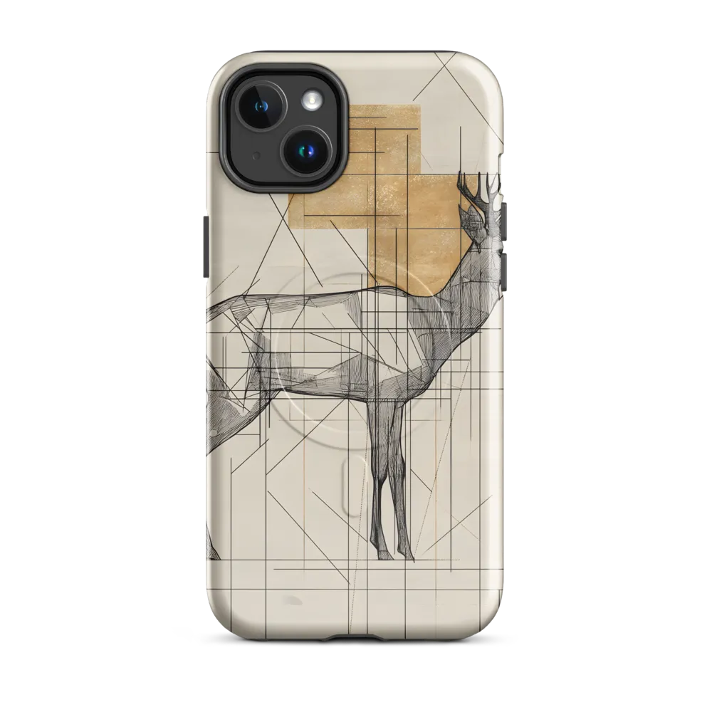 Geometric Elegance: The Majestic Deer