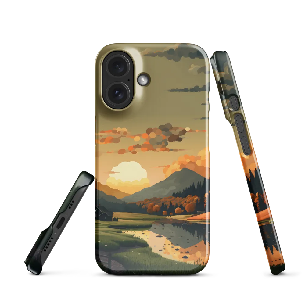 Whispers of Autumn: A Tranquil Evening | Phone Case