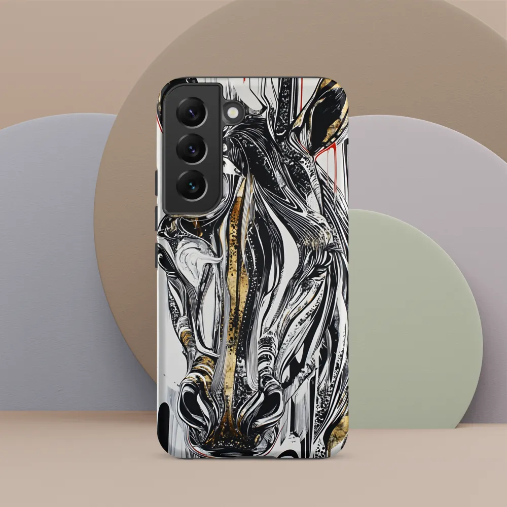 Ethereal Majesty: The Abstract Zebra