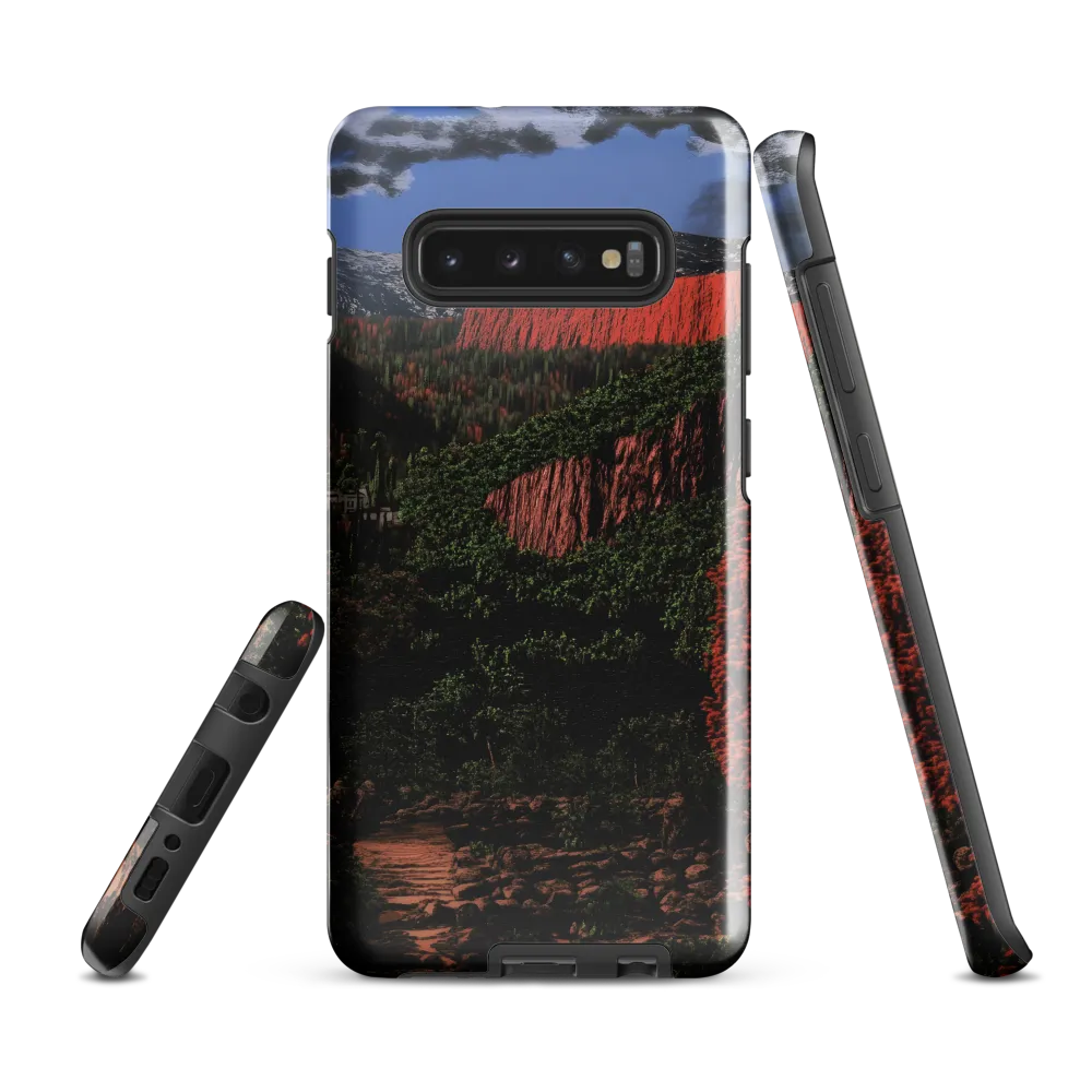 Elysium Valley | Phone Case |  S10 Plus | Tough Case | Glossy