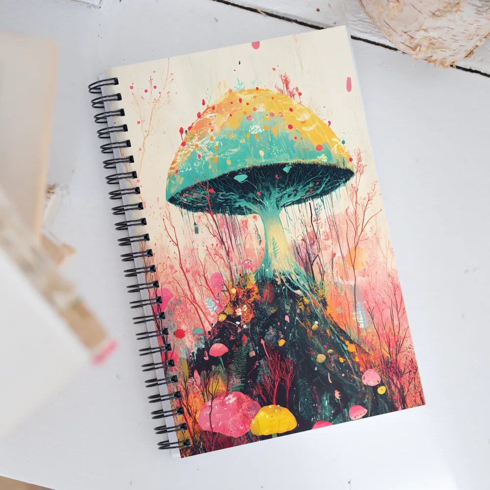 Whimsical Mushroom Forest | Spiral Notebook