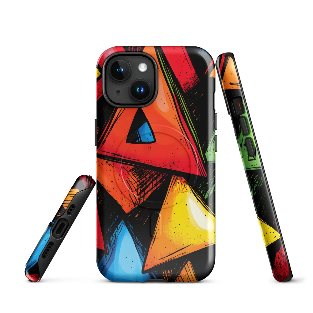Vibrant Triangles in Abstract Harmony