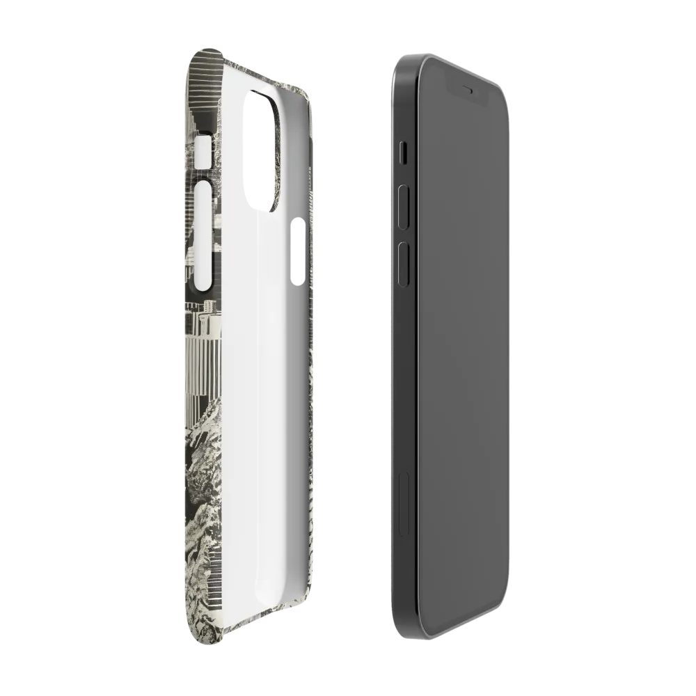 Contemplation in an Abstract Landscape | Phone Case |  12 Pro | Snap Case | Matte
